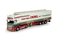 TEK68376 - Camion SCANIA R09 Topline avec remorque Cago floor aux couleurs du transporteur VAN DEN DOEL