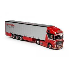TEK68687 - Camion VOLVO FH04 Globetrotter XL avec remorque aux couleurs du transporteur WEEDA