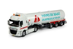 TEK68721 - Camion DAF CF Space Cab avec citerne aux couleur du transporteur  HANS DE BAAT