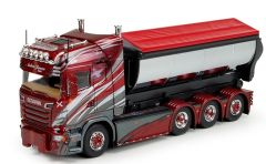 TEK69395 - Camion 8x4 SCANIA R132 Streamline Highline avec benne déposable aux couleurs Anders Jonsson