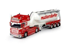 TEK69465 - Camion 4x2 SCANIA 164 Topline et semi silo 3 essieux Mattersdorfer