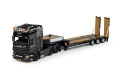 TEK69597 - Camion SCANIA R09 Topline avec porte engins aux couleurs du transporteur GEURTSEN