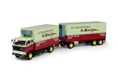 TEK69622 - Camion porteur VOLVO F89 avec remorque frigorifique aux couleurs de l'entreprise MOEIJES