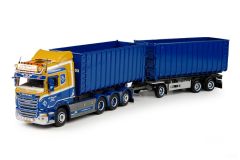 TEK69713 - Camion porteur container SCANIA R-Streamline Highline avec remorque container aux couleurs de l'entreprise "KURT DAHL"