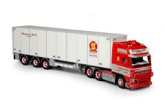 TEK70350 - Camion VOLVO FH03 Globetrotter XL avec remorque frigorifique aux couleurs du transporteur FISOTRANS
