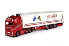 TEK70153 - Camion 6x4 VOLVO Globetrotter XL FH04 avec semi 3 essieux frigo CARRIER Rimatrans