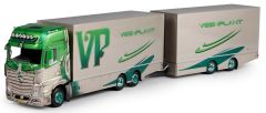 TEK70162 - Camion porteur MERCEDES Actros Gigaspace avec remorque aux couleurs de l'entreprise VEENPLANT