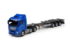 TEK70433 - Camion MAN TGX Euro 6 avec porte container aux couleurs de l'entreprise CONTRANS
