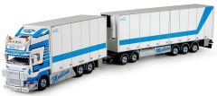 TEK70500 - Camion porteur frigo SCANIA R Streamline Topline avec remorque frigo aux couleurs Mohlins