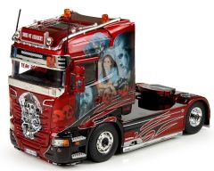 TEK70504 - Camion 4x2 SCANIA R13 Highline aux couleurs Gastaldi/Sons of Anarchy