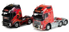 TEK71291 - Duo VOLVO FH04 Globetrotter XL 6x4 aux couleurs des transports KS
