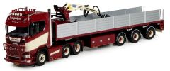 TEK71645 - Camion avec plateau et grue de déchargement Scania S Laag aux couleurs DUIJGHUIJZEN