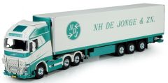 TEK72732 - Camion avec remorque frigorifique Volvo FH04 Globetrotter XL aux couleurs du transporteur NH DE JONGE