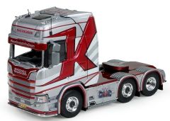 TEK72737 - Camion solo SCANIA R Highline aux couleurs du transporteur HALLENGREEN