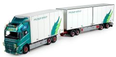 TEK72776 - Camion porteur avec semi Volvo FH04 GL aux couleurs du transporteur PALMS