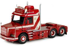 TEK74311 - Camion 6x2 solo SCANIA T 143 Topline version Torpedo aux couleurs Peeters