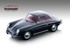 TM18-143A - Voiture de 1961 limitée à 85 pièces couleur gris foncé - PORSCHE 356 Karmann