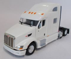 TON11003601 - Camion américain 6x4 solo PETERBILT 587 SC couleur blanc