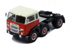 IXOTR101 - Camion solo de 1962 couleur rouge et blanc - FIAT 690 T1 4x2
