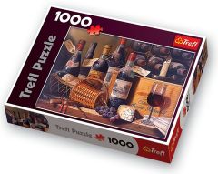 TRF10270 - Puzzle du Château Mouton Rotschild par Raymond Campbell 1000 Pièces - Dimensions : 68 x 48 cm