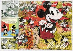 TRF10309 - Puzzle de Disney - MICKEY Rétro 1000 Pièces - Dimensions : 68 x 48 cm