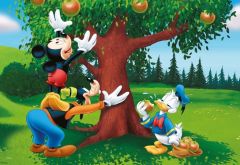 TRF15206 - Puzzle du dessin animé - MICKEY et ses amis 160 Pièces - Dimensions : 41 x 27.8 cm
