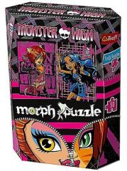 TRF35303 - Puzzle du dessin animé MONSTER HIGH avec Toralei et Robecca Steam 50 pièces - Dimensions 33 x 23 cm