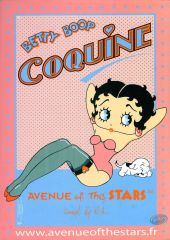 Cadre déco Betty Boop Coquine dimensions 42x30