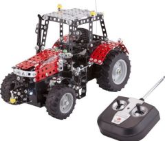 TRO10087 - Tracteur radio commandé MASSEY FERGUSON 7600 en kit de 181 pièces à assembler