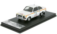 TRORRAL40 - Voiture du rallye du PORTUGAL de 1977 FORD Escort MKII n°2 équipage  B.Waldegaard-H.Thorszelius