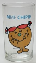 TRP3764 - Lot de 6 Verres Monsieur Madame - Mme.CHIPIE Dimensions : 6 x 10,5 x 6 cm