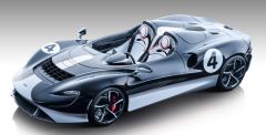 TM18-EX09B - Voiture de 2020 couleur noir N°4 – limitée à 79 pièces – McLAREN Elva