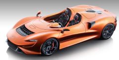 TM18-EX09C - Voiture de 2020 couleur orange métallisé – limitée à 69 pièces – McLAAREN Elva