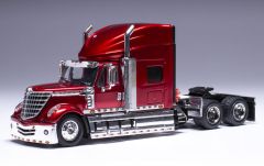 IXO64TR009B - Camion solo de2010 couleur rouge - INTERNATIONAL Lonestar