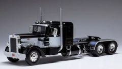 IXOTR114 - Camion solo de 1952 couleur Noir et blanc - PETERBILT 350 6x4