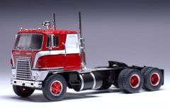 IXOTR219.22 - Camion solo de 1976 couleur rouge et blanc - INTERNATIONAL Transtar COE 6x4