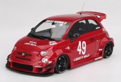 TS0613 - Voiture de 2024 couleur rouge - FIAT Abarth 595 LB-Works x abas