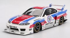 TS0635 - Voiture de 2025 couleur blanche - NISSAN Silvia S15 Super Silhouette garasidrift #12