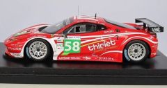 TSM11FJ019 - Voiture des 24H du Mans 2011 N°58 - FERRARI 458 Italia GT2 Luxury Racing