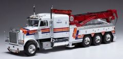 IXOTTR030.22 - Camion dépanneuse de couleur blanche - PETERBILT 359 Wrecker 8x6