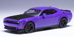 IXO-U43RDC001 - Voiture de 2018 couleur violette - Plum Crazy - Edition USA - DODGE Challenger SRT Demon