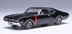 IXO-U43RDC006 - Voiture de 1968 couleur noir - Ebony Black - Edition USA - OLDSMOBILE 442 W-30