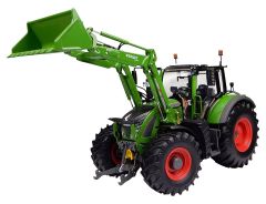 UH4975 - Tracteur FENDT 722 Vario Nature Green équipé du chargeur et du relevage avant