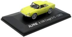 UH5068 - Voiture coupé de 1961 couleur Jaune - ALPINE A108