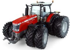 UH5243 - Tracteur MASSEY FERGUSON 8740 équipé des roues jumelées et du relevage avant édition limité à 1000 unités