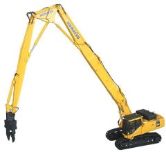 UH8011 - Pelle de démolition sur chenilles bras long KOMATSU PC450 LC