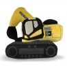 UHK1132 - Pelle PC210LC KOMATSU en peluche