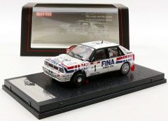 VIT42420 - Voiture de rallye LANCI Delta HF Integrale 16V n°1 équipage Auriol - Occelli du rallye de France Tour