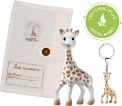 VUL616329 - Accessoire SOPHIE LA GIRAFE - Coffret SO PURE - SOPHIE LA GIRAFE , porte clés et sac