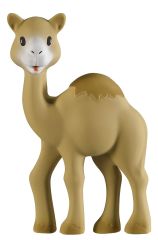VUL777001 - Jouet des la naissance - AL THIR Le dromadaire avec doudou en satin